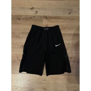 Nike Youth Boys Lebron James Black Athletic Basketball Shorts Size XL
